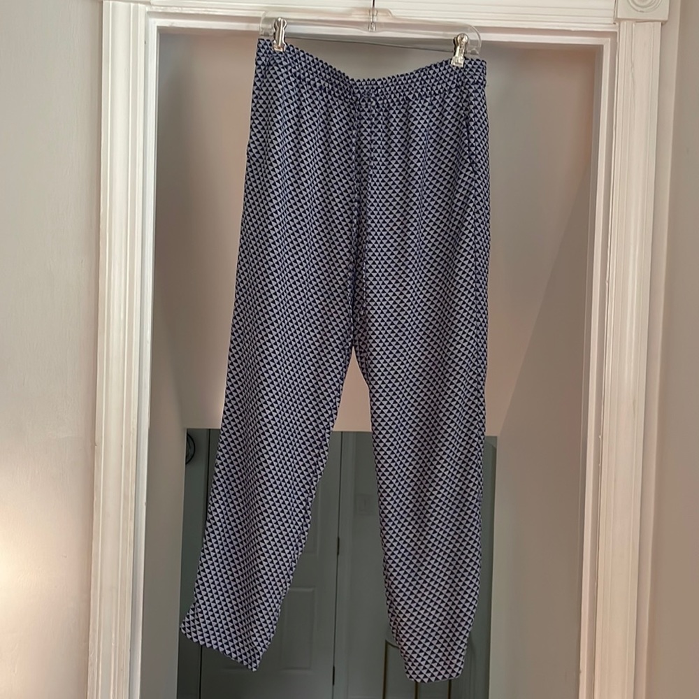 GAP Geometric Print Dressy Joggers